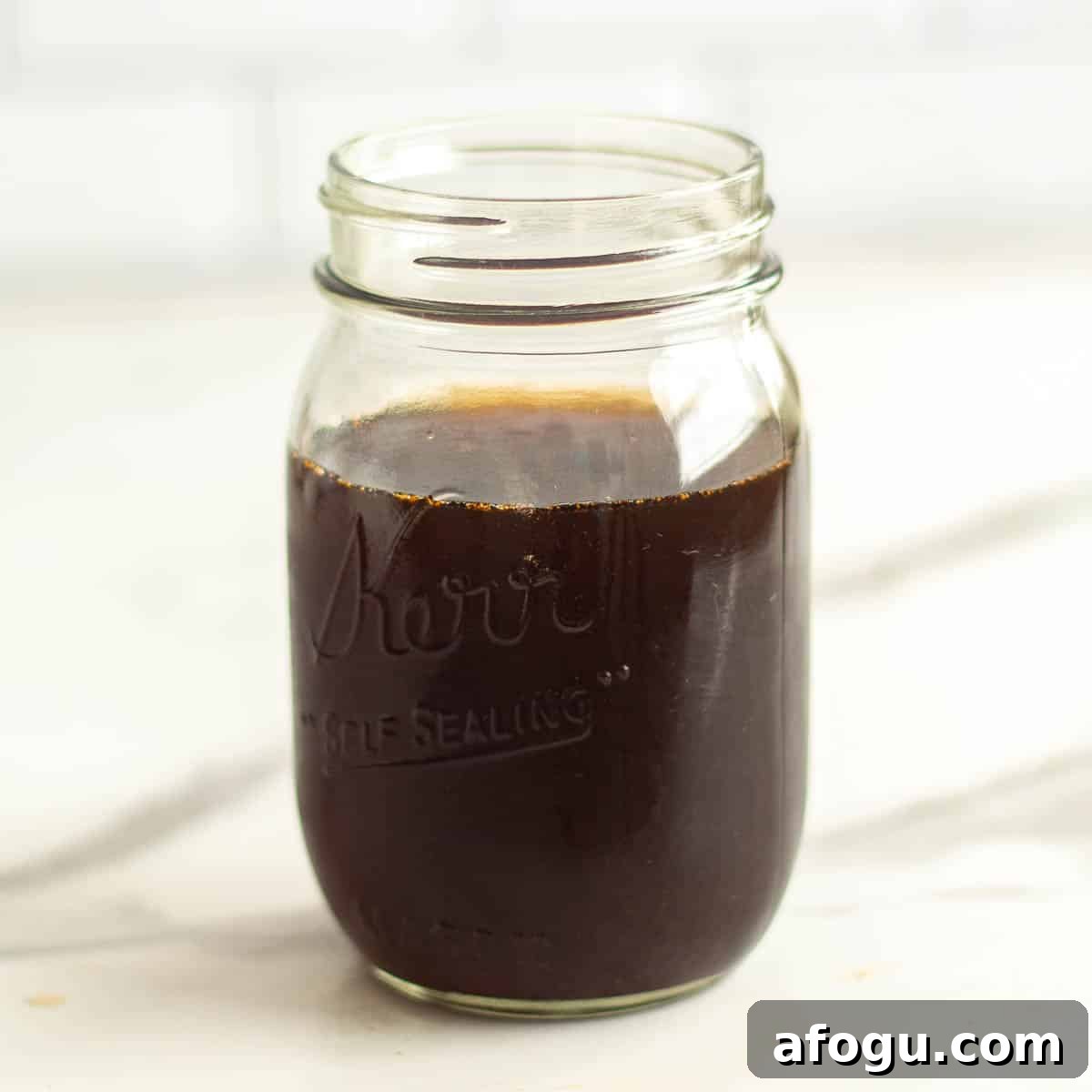 starbucks brown sugar syrup in a jar