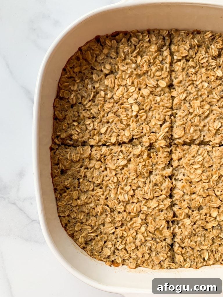Chewy Baked Oatmeal with Berries and Cinnamon 5 simple baked oatmeal