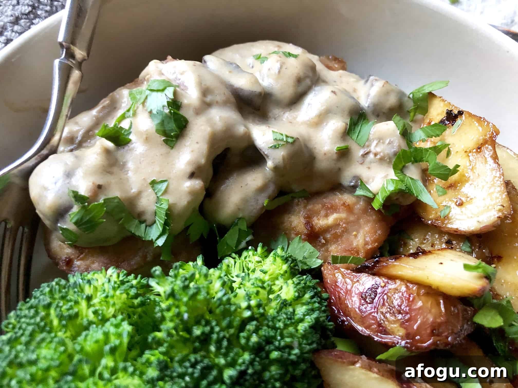 creamy pork tenderloin mushroom marsala