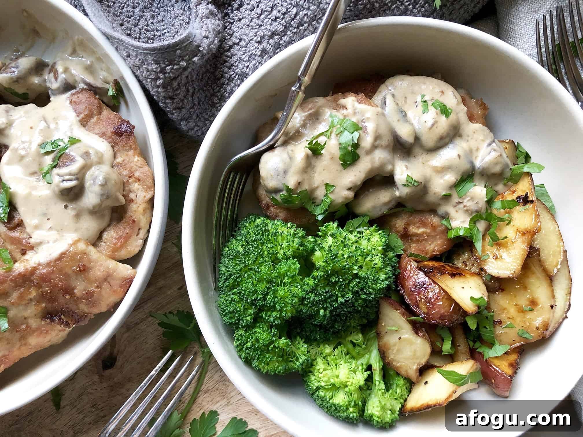 creamy pork tenderloin mushroom marsala