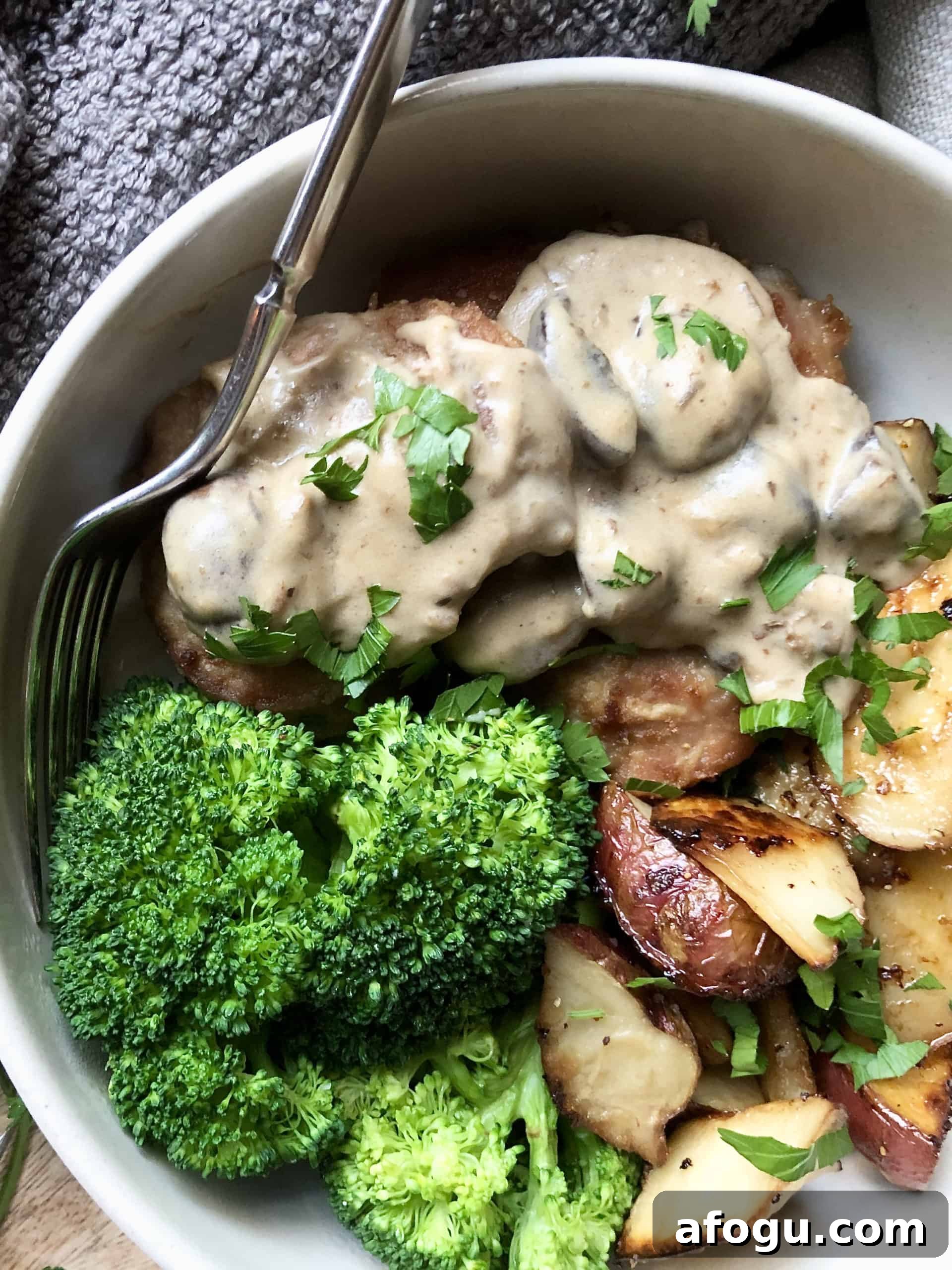 Creamy Pork Tenderloin Mushroom Marsala