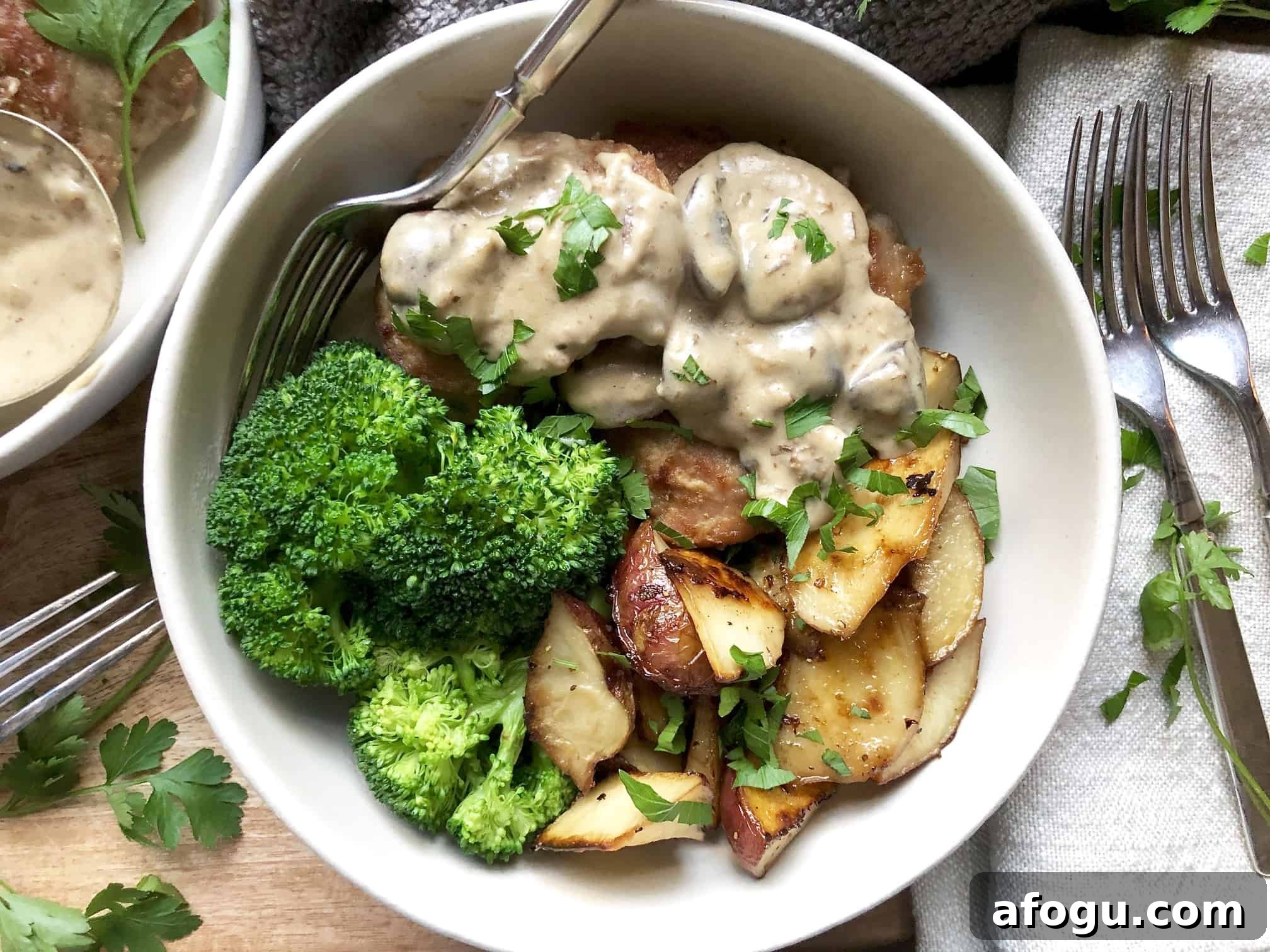 creamy pork tenderloin mushroom marsala