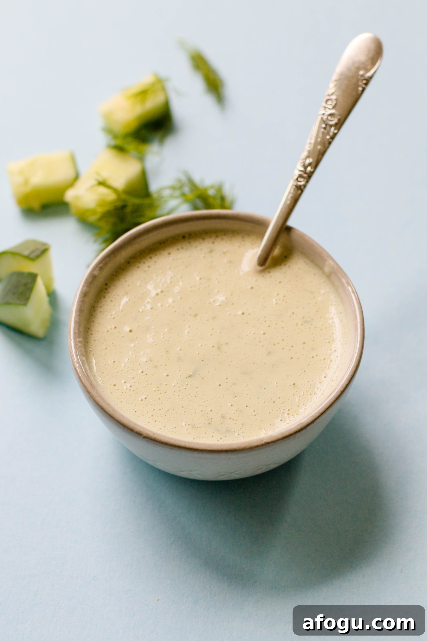 Greek Power Bowls with Cucumber Yogurt Tzatziki Sauce by Flora & Vino