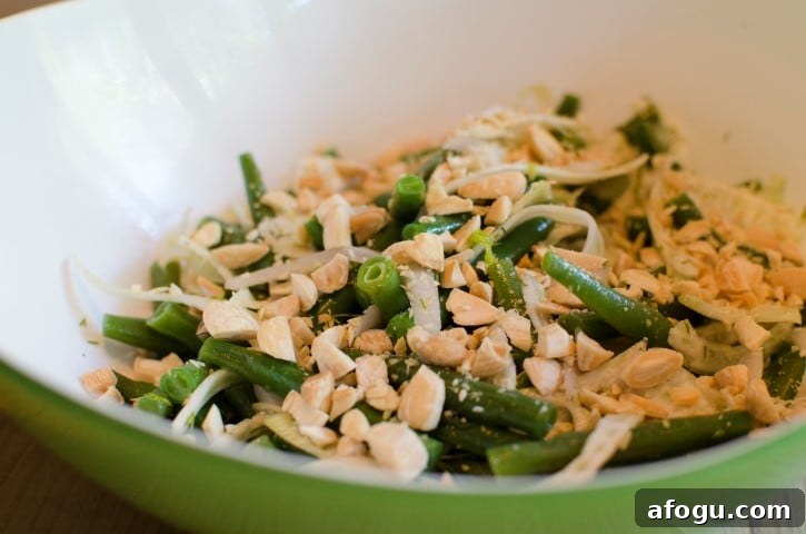 green bean salad