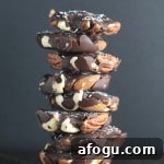 chocolate caramel nut clusters christmas