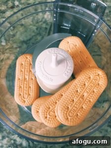 cookies in food processor