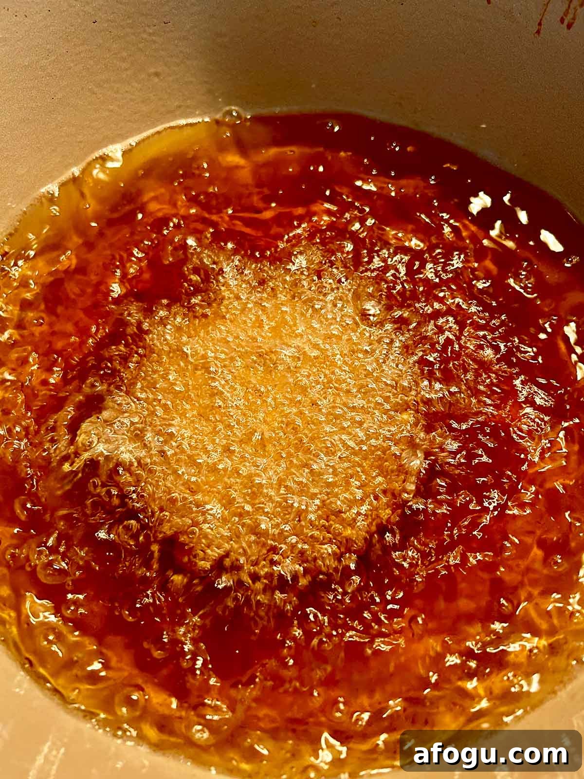 patty deep fried in oil