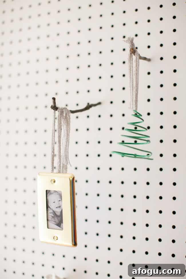 DIY Hardware Ornaments 3 Ways | HelloGlow.co
