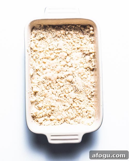 Apple-Rhubarb Crumble