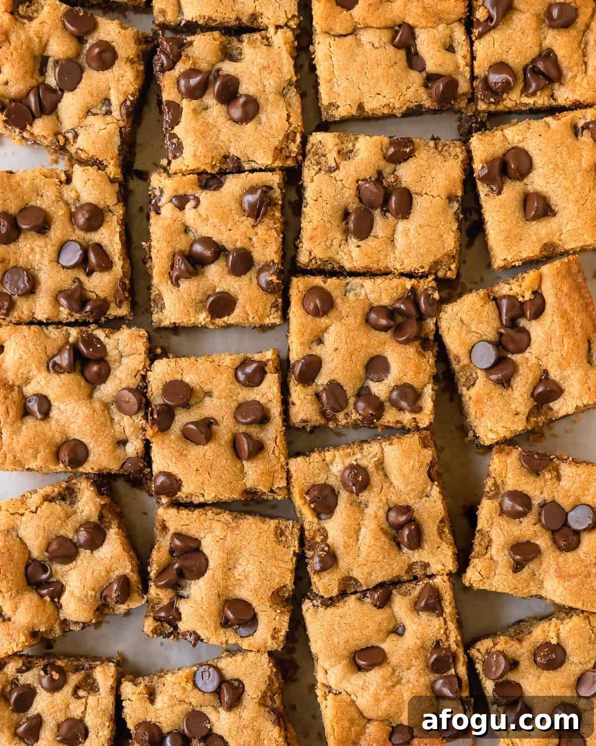 Chewy Peanut Butter Chocolate Chip Bars Recipe 2 Peanut butter chocolate chip bars are thick, soft and chewy chocolate chip cookie bars made with creamy peanut butter. These peanut butter cookie bars are easy to make in one bowl. Top with a scoop of cold ice cream for a decadent dessert everyone will love.