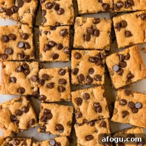 Chewy Peanut Butter Chocolate Chip Bars Recipe 9 img 24389 8