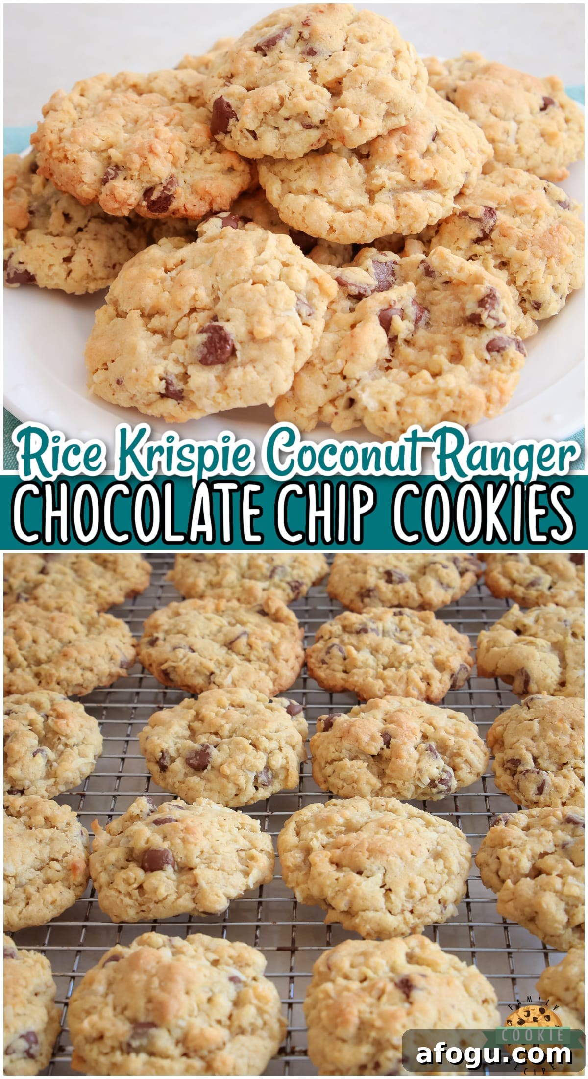 Chocolate Chip Ranger Cookies Recipe — Chewy Camp-Style Treats 9 Chocolate Chip Ranger Cookies are a classic treat that combines oats, krispie cereal, coconut & chocolate chips to create a deliciously chewy cookie!