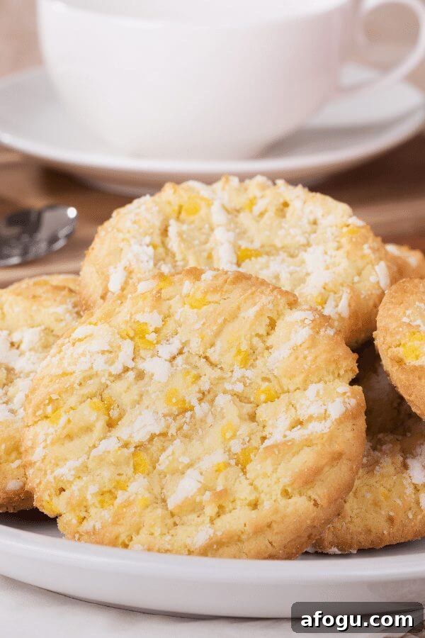 Lemon Coconut Cookies