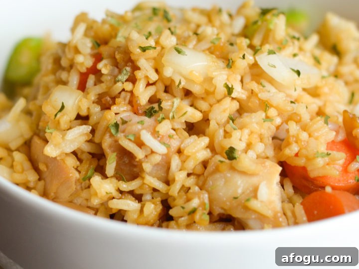 Image for Gluten Free Air Fryer Chicken Fried Rice