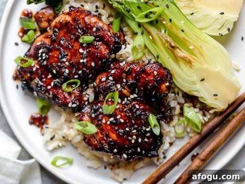Image for Air Fryer Asian-Glazed Boneless Chicken Thighs