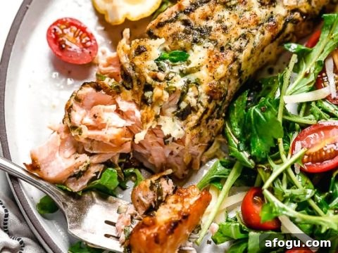 Image for Basil-Parmesan Salmon (Air Fryer or Oven)