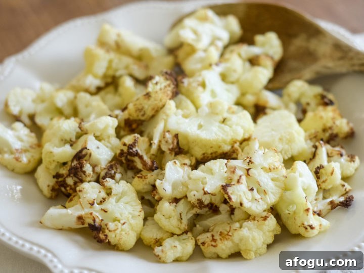 Image for Air Fryer Roasted Cauliflower