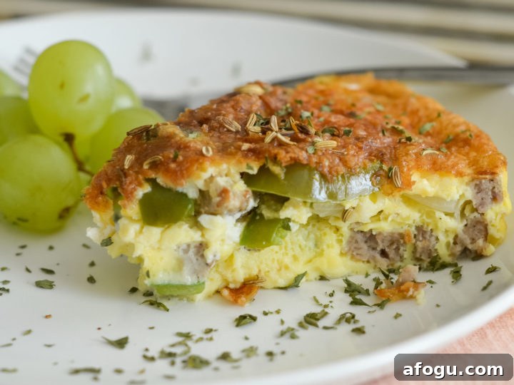 Image for Ninja Foodi Low-Carb Breakfast Casserole {Air Fryer}