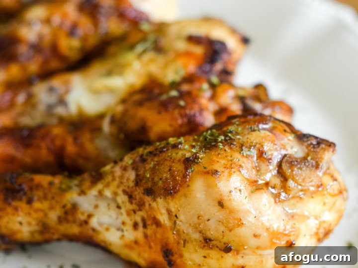 Image for Air Fryer Seasoned Chicken Drumsticks