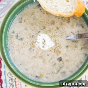 A bowl filled with crock pot summer squash soup