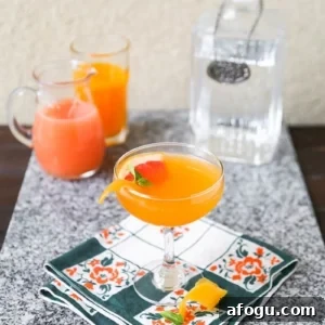 Honey Grapefruit Martini