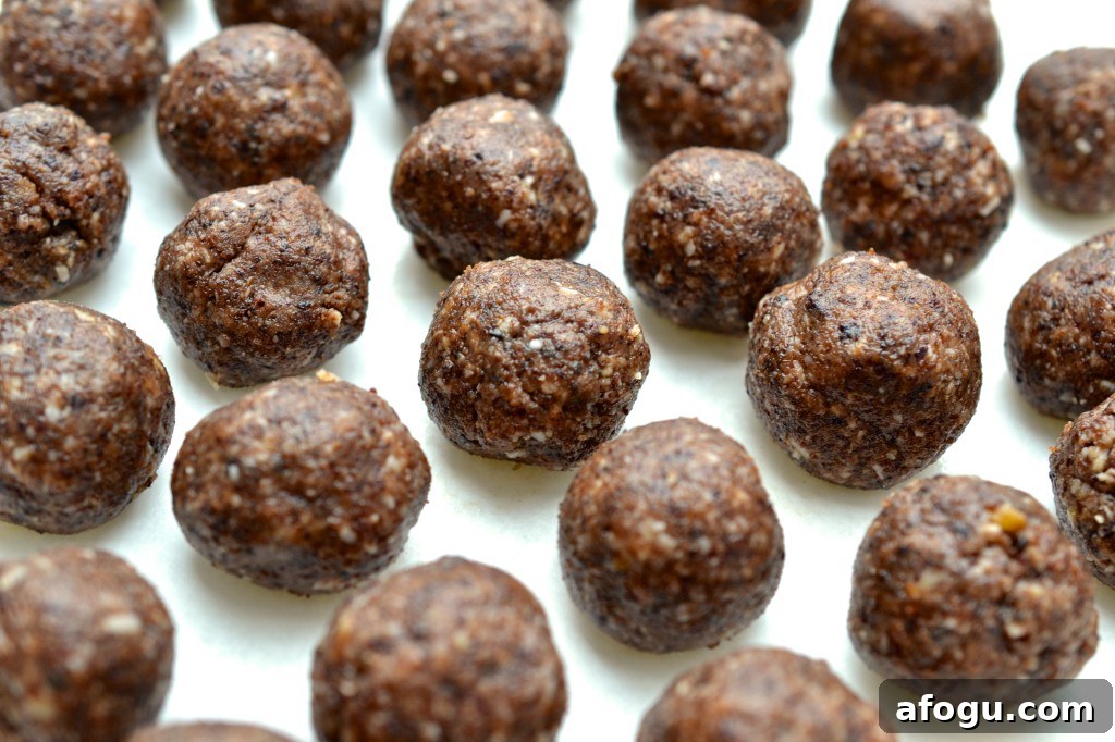 Cherry & Tahini Energy Balls | Every Last Bite img 3334 3