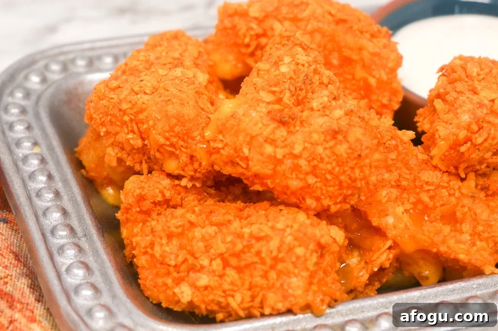 Air Fryer Cheesy Dorito Bombs