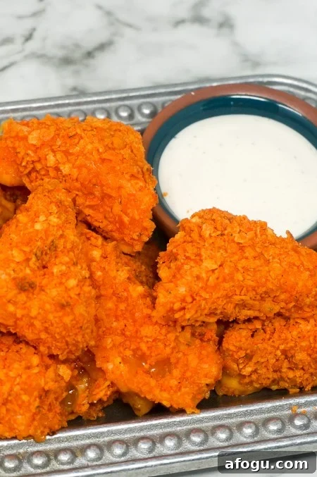 Air Fryer Cheesy Dorito Bombs
