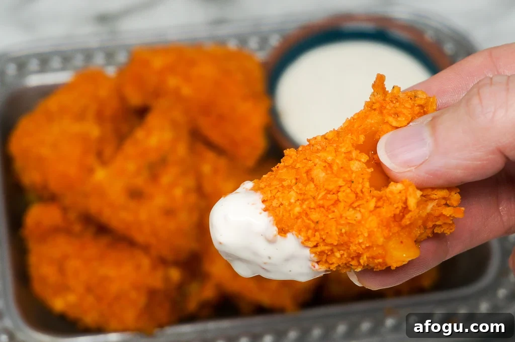 Air Fryer Cheesy Dorito Bombs
