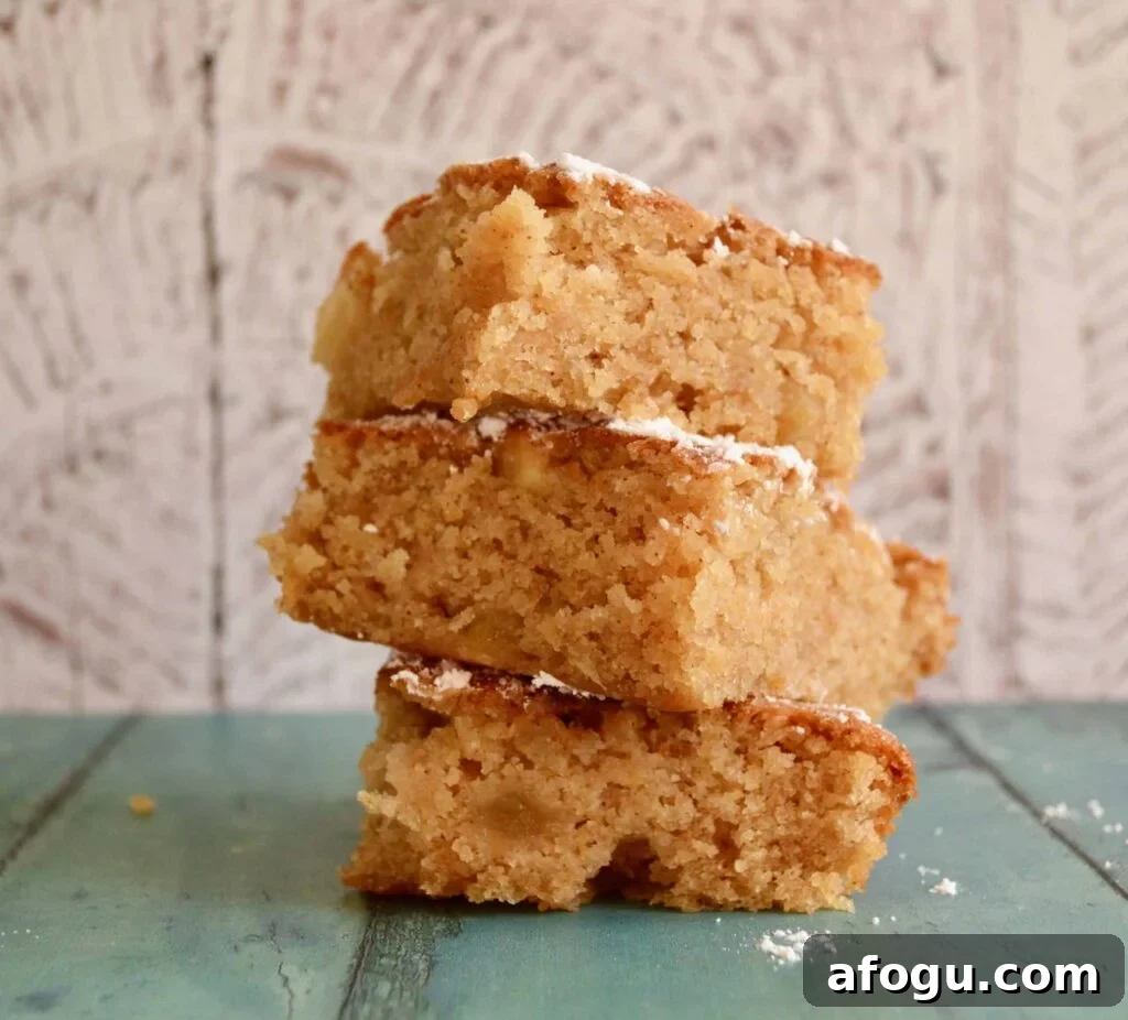 apple and ginger bars