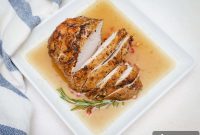 Southern-Style Roasted Turkey Breast with Herb Butter