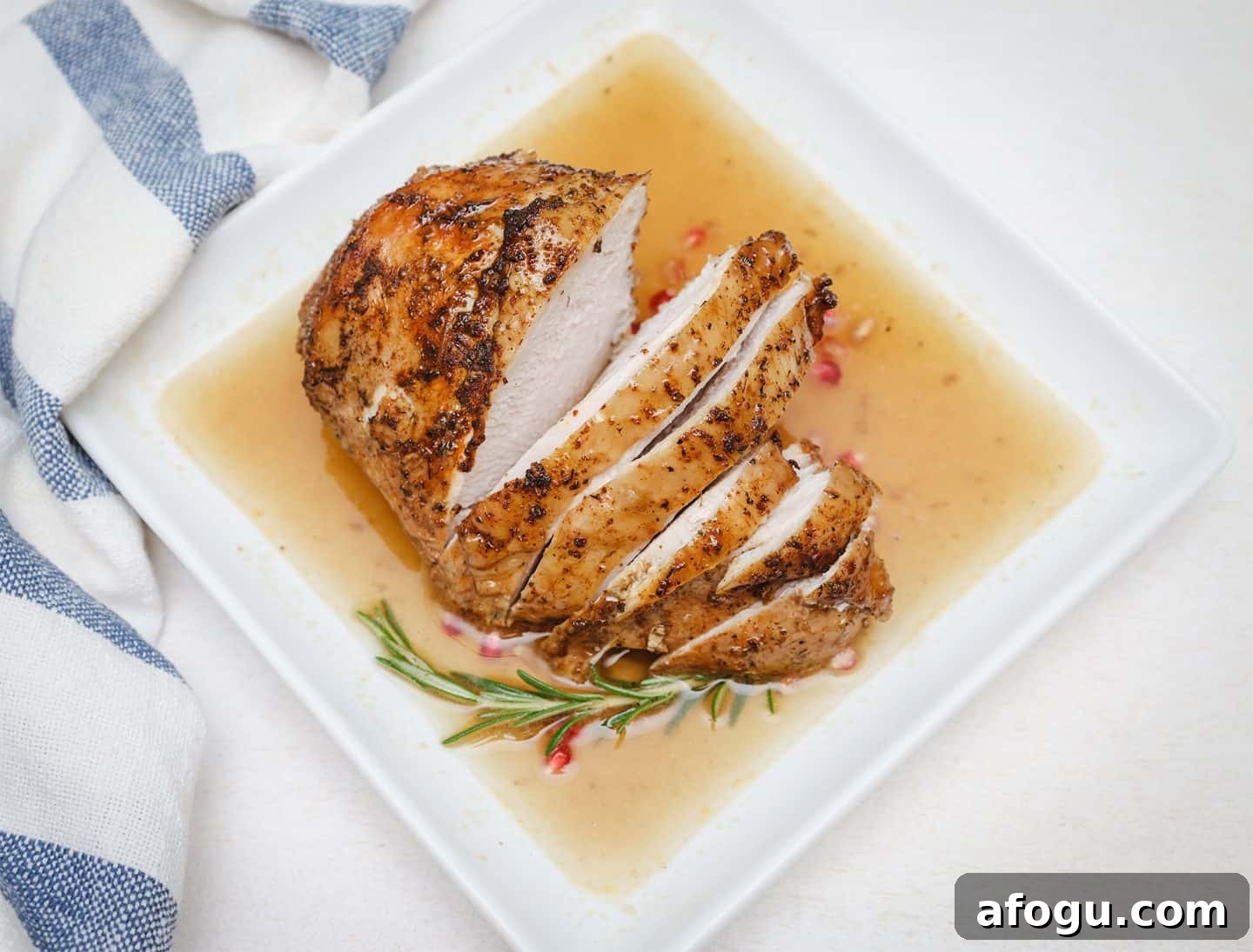 Southern-Style Roasted Turkey Breast with Herb Butter 2 Southern Roasted Turkey Breast