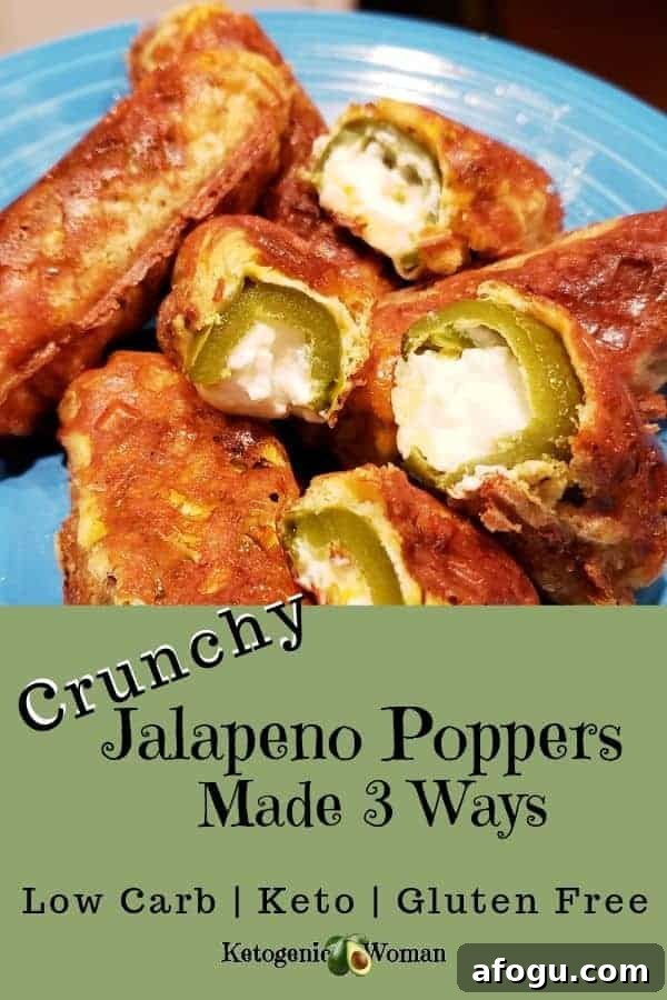Crispy Keto Jalapeño Poppers with Copycat Bronco Berry Sauce 12 Crunchy Keto Jalapeno Poppers