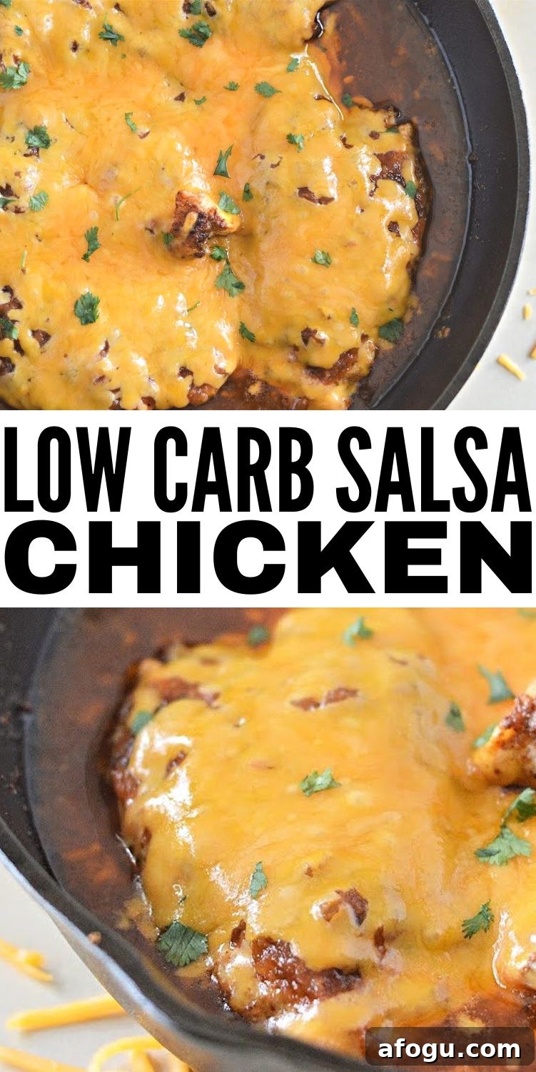 Low-Carb Salsa Chicken
