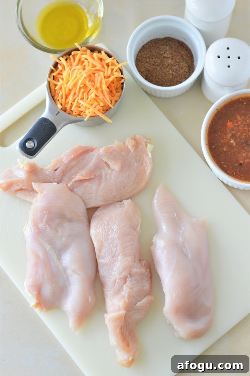 Low-Carb Salsa Chicken