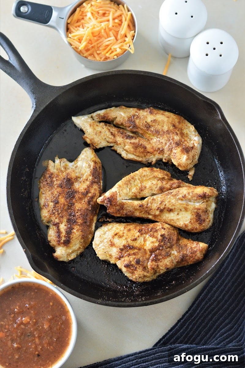 Low-Carb Salsa Chicken