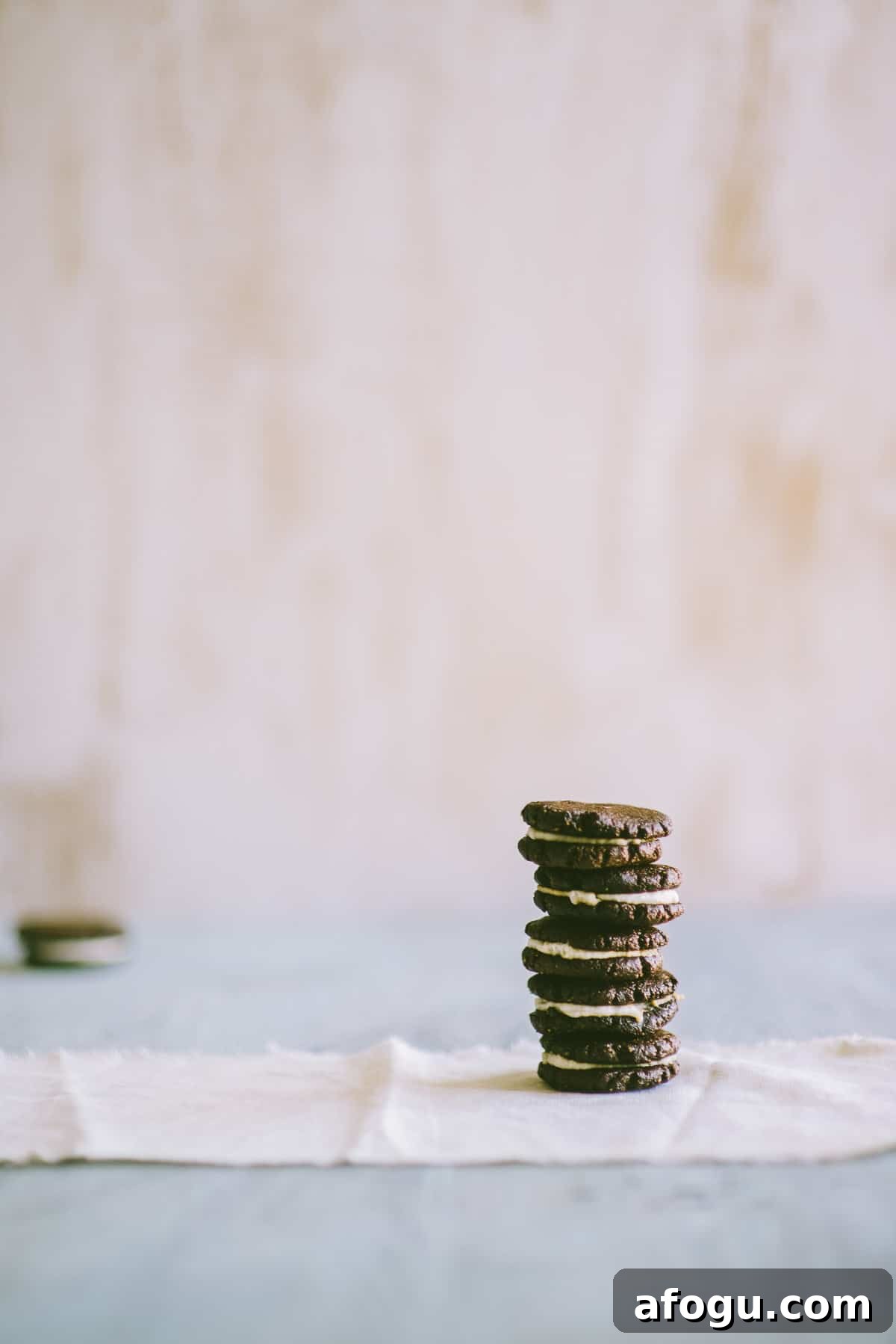 homemade Oreo cookies
