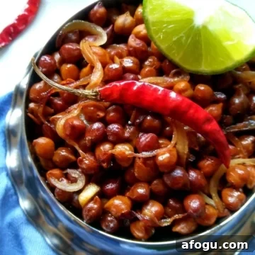 stir fry kala chana
