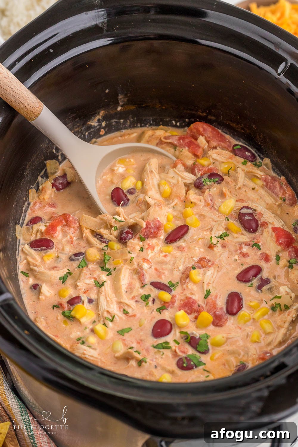 Slow Cooker White Chicken Chili