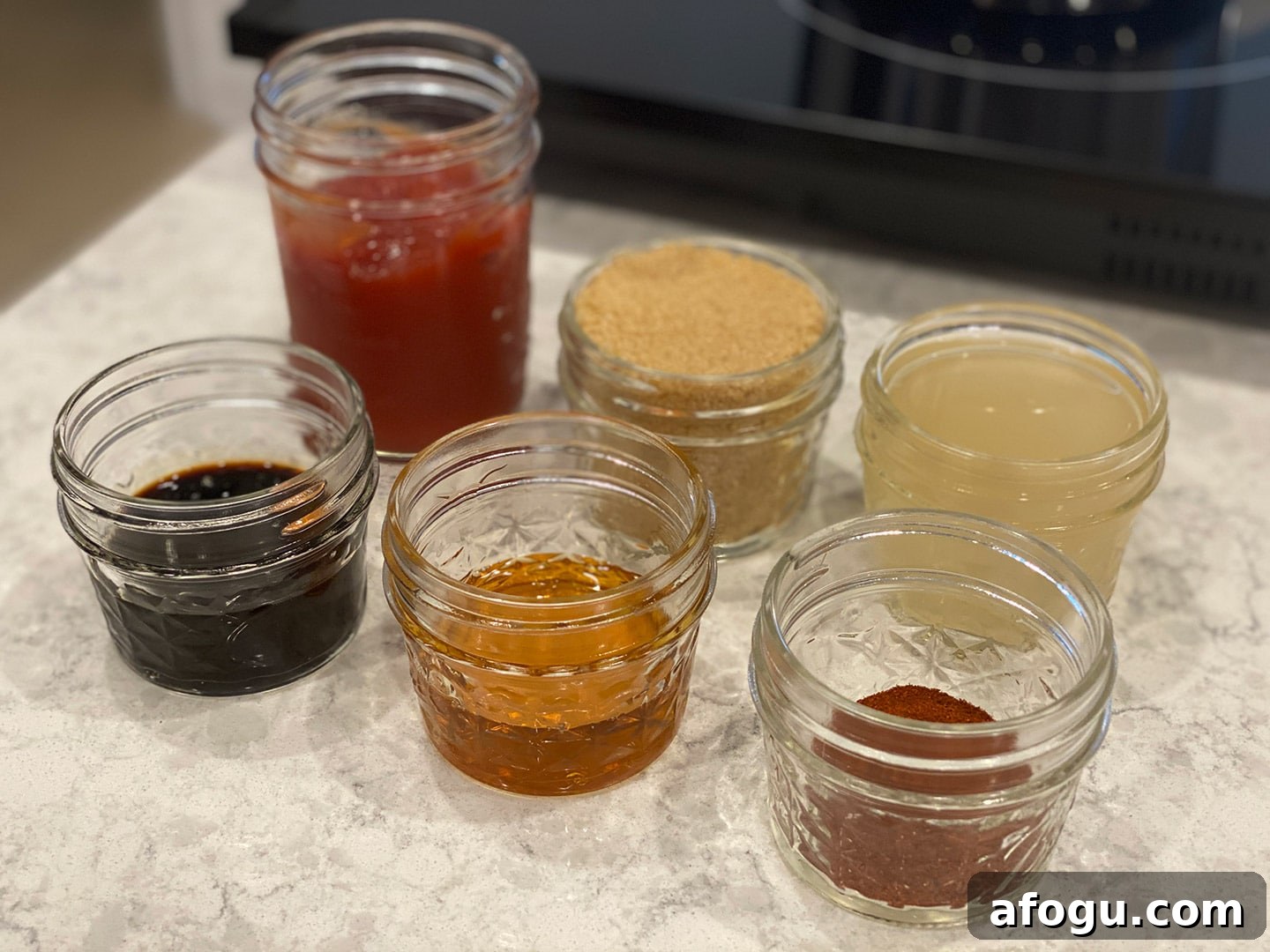 ingredients for easy bbq sauce