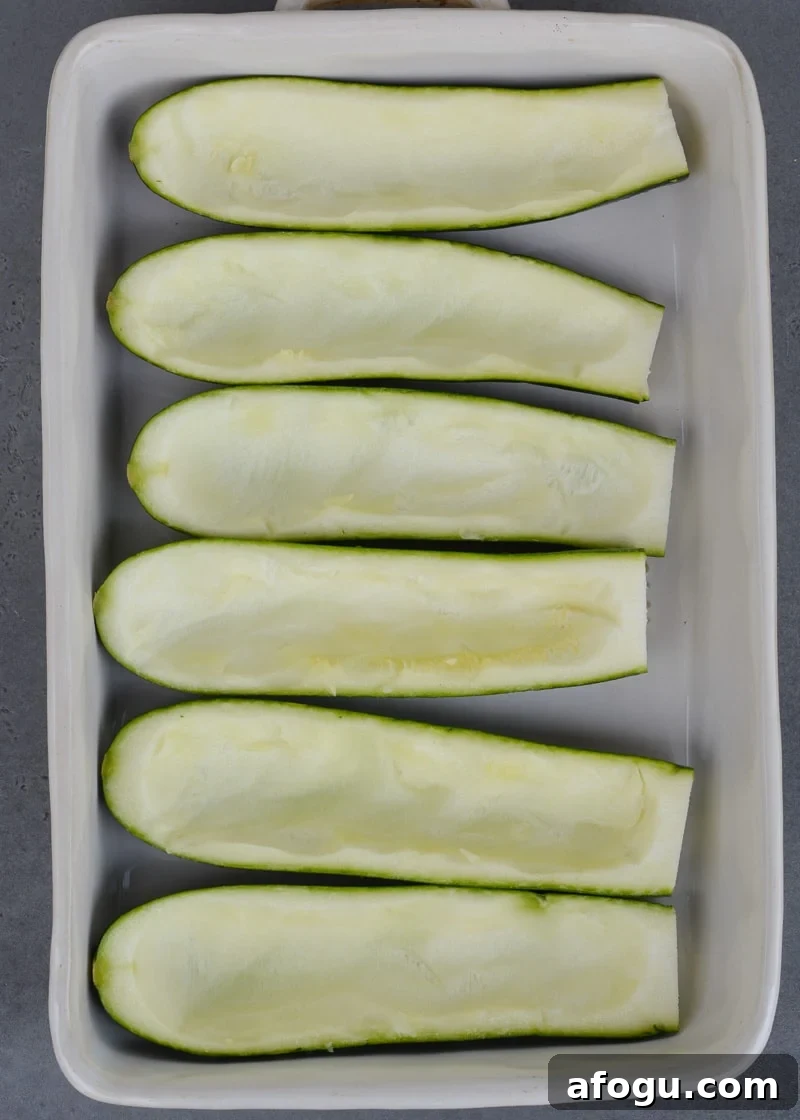 Chili Cheese Stuffed Zucchini Boats