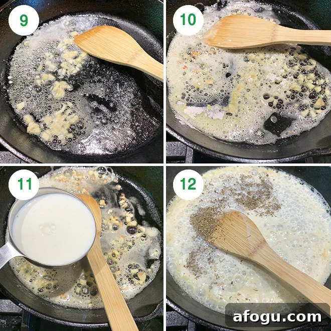 step by step picture collage of making paneer lasagna 