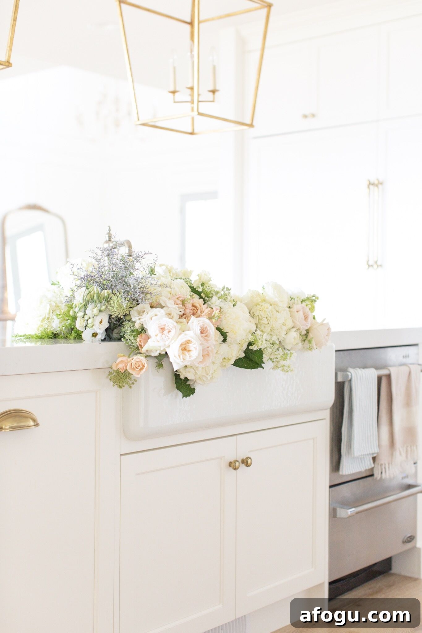 Fraiche Nutrition White Kitchen Reveal