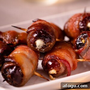 closeup of devils on horseback on a white platter