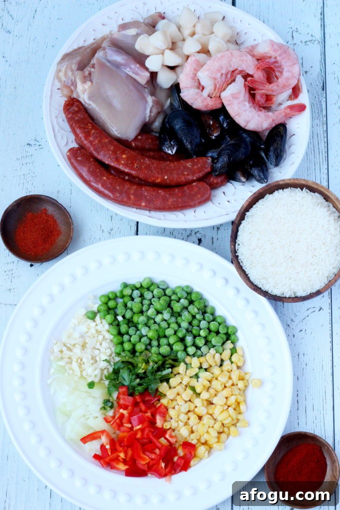 Authentic Spanish Paella Recipe: Traditional Seafood & Saffron Flavor 6 spanish paella