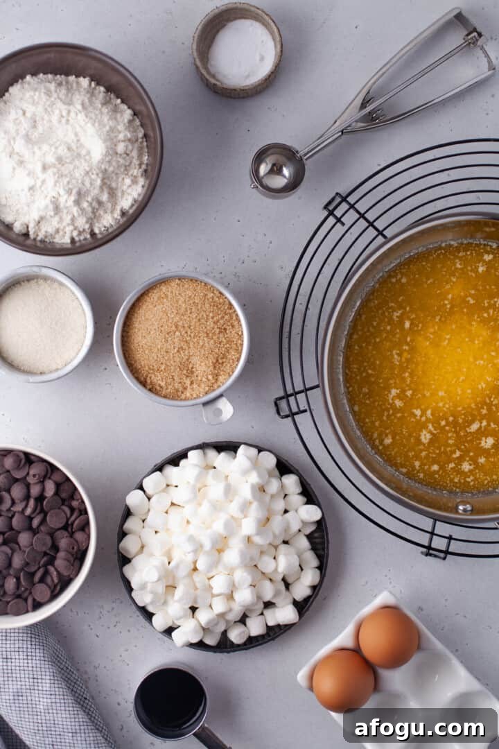 all ingredients in a table