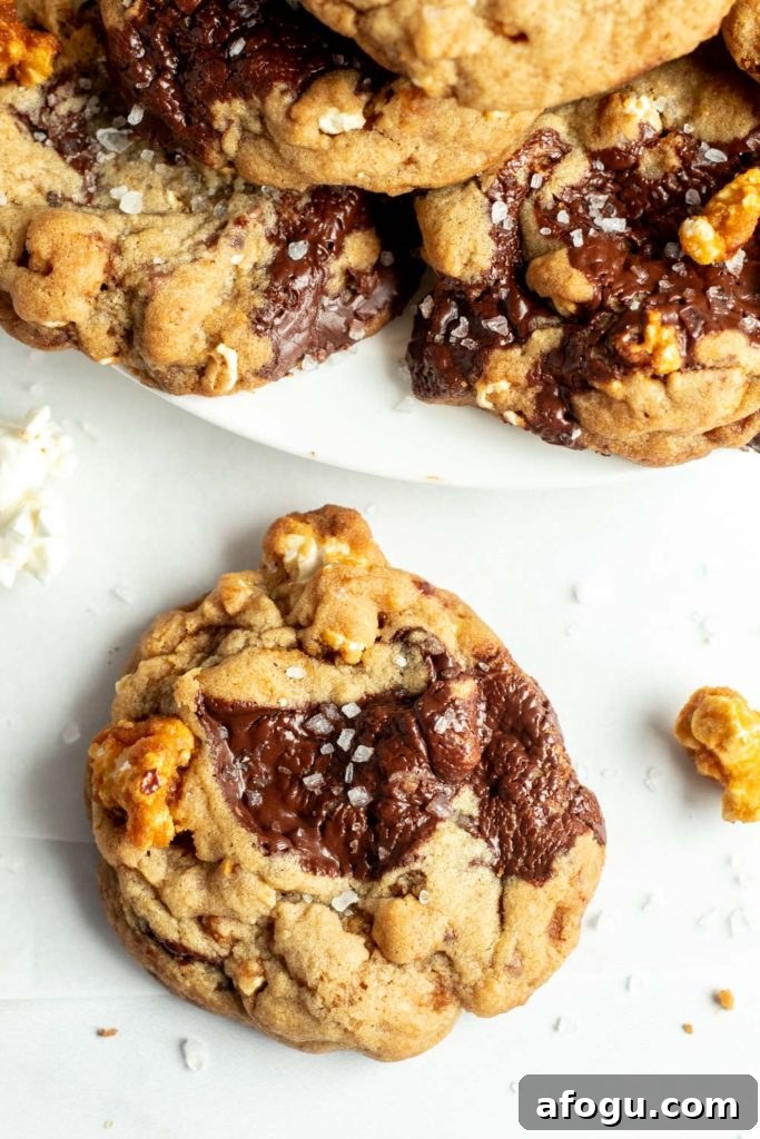 Cookies on a serving plate