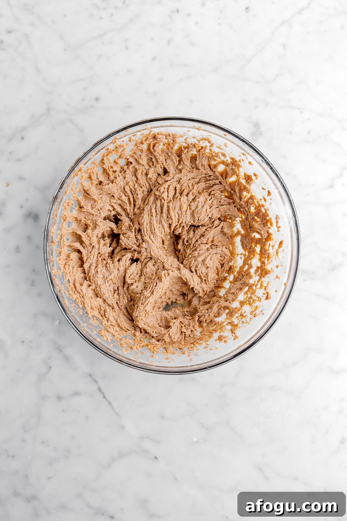 cinnamon butter in glass bowl.