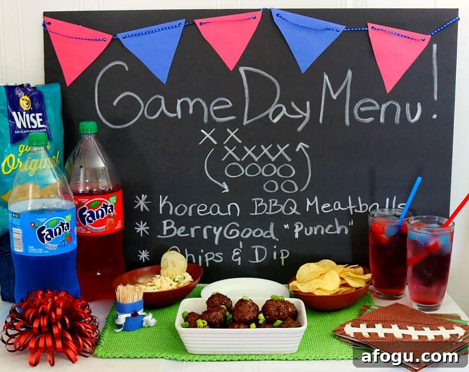 game day recipes