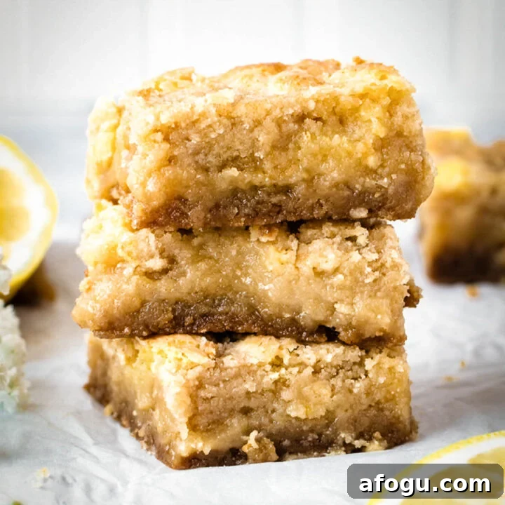 Lemon Crumb Bars